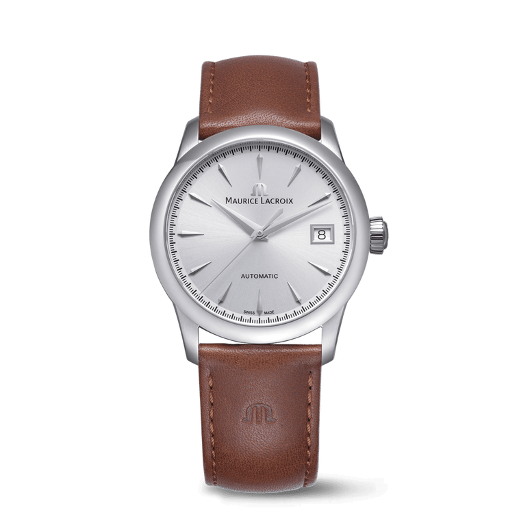 Stahl, Silber, Index rhodium 1975 AUTOMATIC 36MM