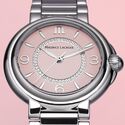 Stahl, rosa, Diamantring, ind.rhod FIABA COLOURS EDITION