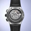 STEEL/ceramic BLACK,Skeleton,ind.rhod. AIKONIC AUTOMATIC CHRONOGRAPH SKELETON