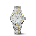 BICO SS/PVD2N,MOP white,INDEX 2N w/Diam. AIKON QUARTZ 35MM DUOTONE