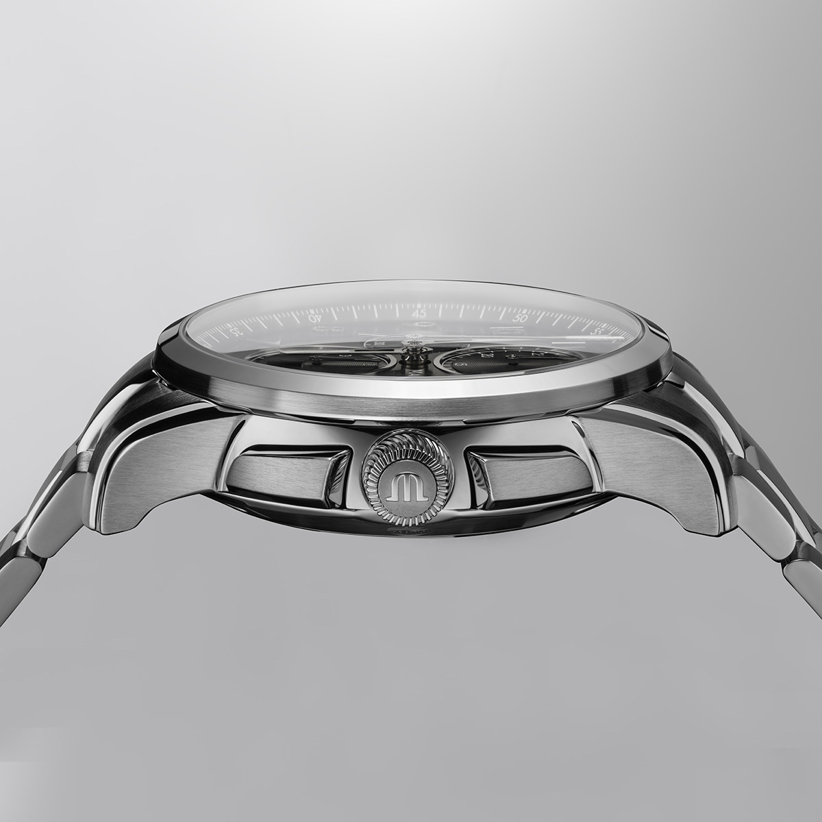 Acier, Anthracite, chiffres arabes 4N PONTOS CHRONOGRAPH