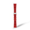 GLOSSY RED CALF LEATHER STRAP
