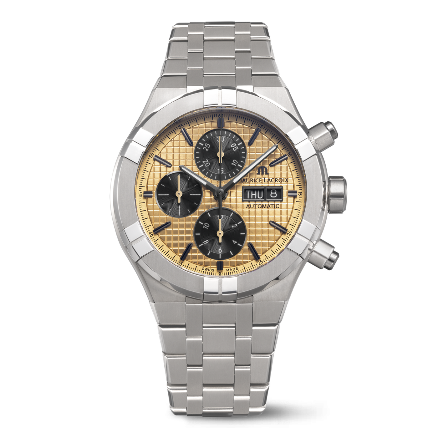 AIKON AUTOMATIC TITANIUM CHRONOGRAPH AIKON collection USA Maurice Lacroix