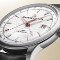 Steel, Silver, index 4N, Jura 1975 AUTOMATIC VAGUES DU JURA GMT