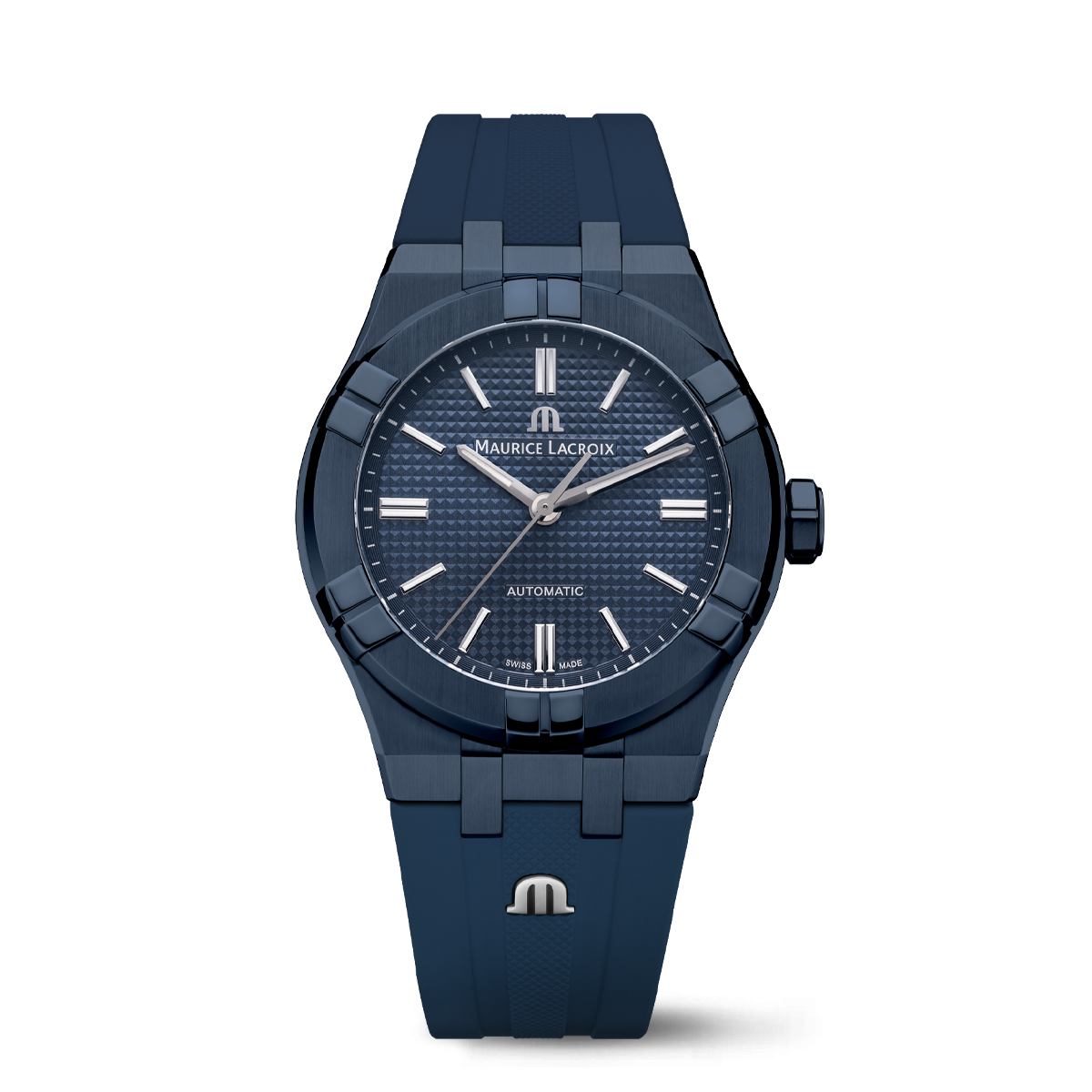 aimer モーリスラクロア アイコン オートマティック ブルー 39mm AIKON AUTOMATIC 39MM BLUE PVD LIMITED EDITION - AIKON