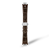 BRACELET EN CUIR DE VEAU MARRON