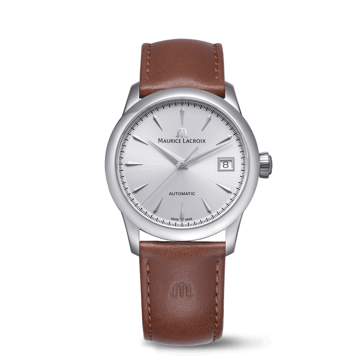 Steel, Silver, index rhodied 1975 AUTOMATIC 36MM