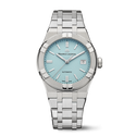 STEEL, BLUE, INDEX RHODIED, LTD AIKON AUTOMATIC LIMITED SUMMER EDITION 39MM