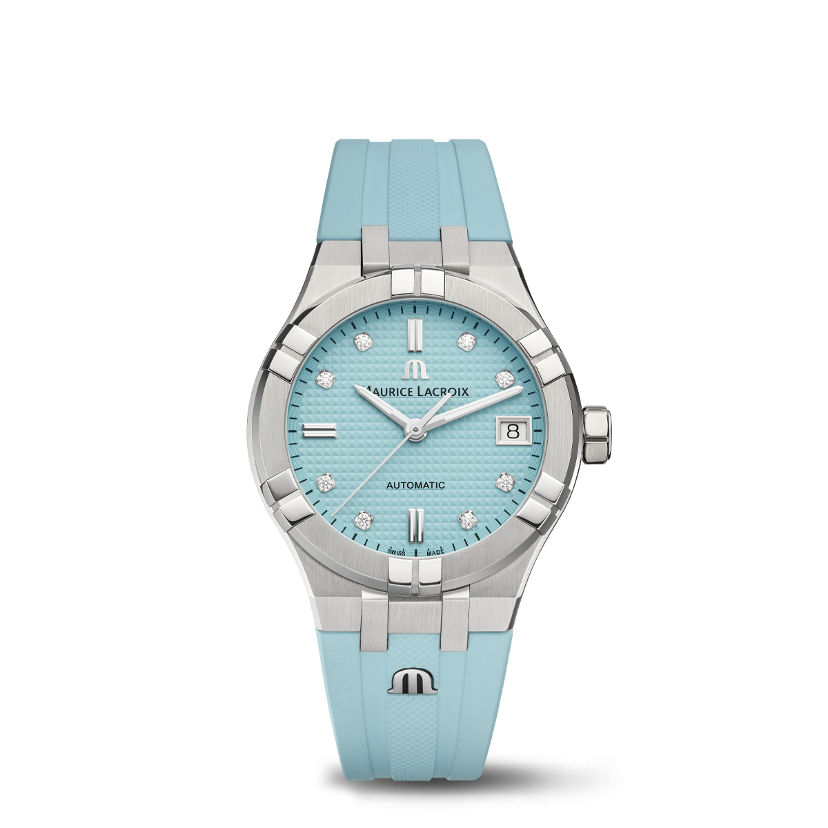 STEEL,BLUE,INDEX RHOD.,8 DIA, LTD AIKON AUTOMATIC LIMITED SUMMER EDITION 35MM