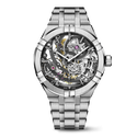 Steel, SQUEL, Index rhodied AIKON AUTOMATIC SKELETON