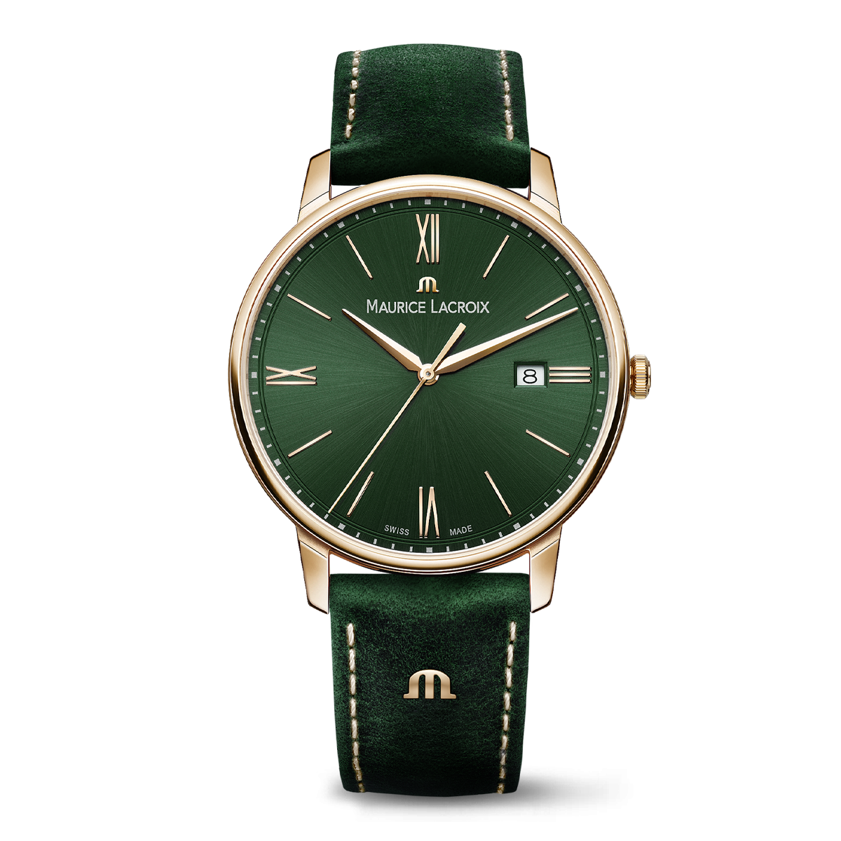 EL PVD 4N, GREEN P5535 C, 4N ELIROS DATE 40MM