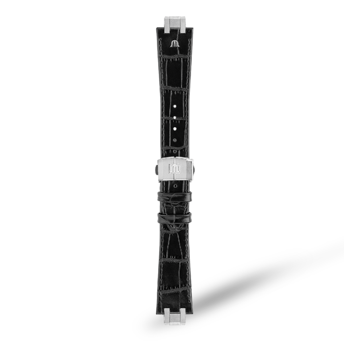 BRACELET EN CUIR DE VEAU NOIR
