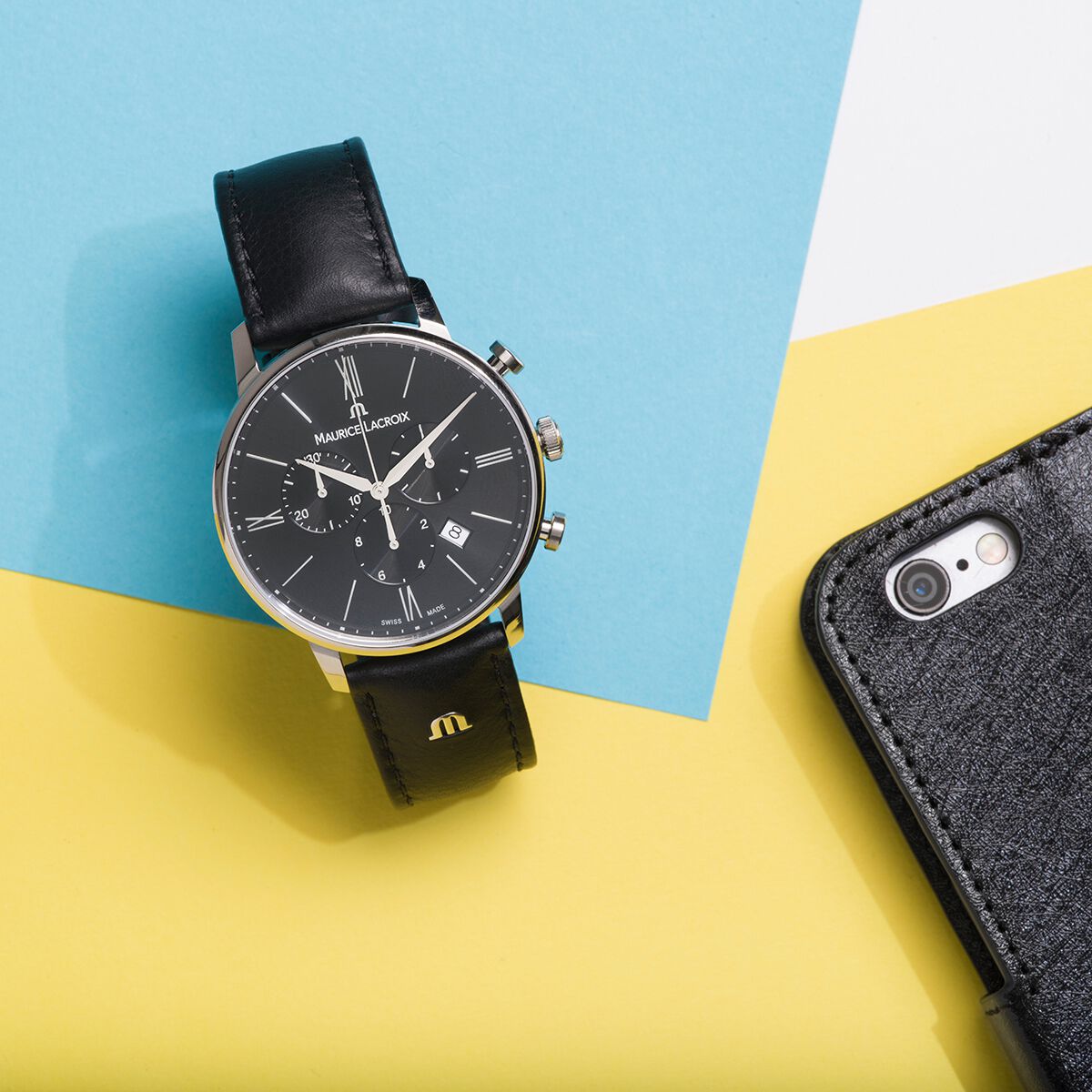 Maurice lacroix deals eliros chronograph