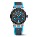 STEEL/ceramic black,Carb. black ind.tur AIKONIC AUTOMATIC 43MM