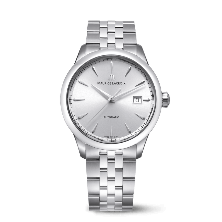 Stahl, Silber, Index rhodium 1975 AUTOMATIC 40MM