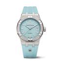 STEEL, BLUE, INDEX RHODIED, LTD AIKON AUTOMATIC LIMITED SUMMER EDITION 39MM