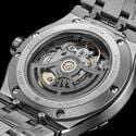 Steel, Skeleton, Index rhodied AIKON AUTOMATIC SKELETON