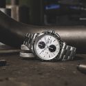 SS/Keramik schwarz, weiss, rhodium ind. PONTOS S CHRONOGRAPH