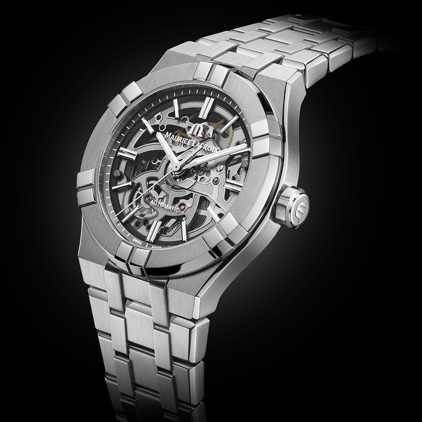 Maurice lacroix skeleton watches sale