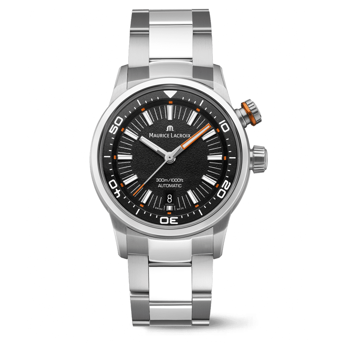 STEEL, RING 2H ORANGE, BLACK, RHOD. PONTOS S DIVER