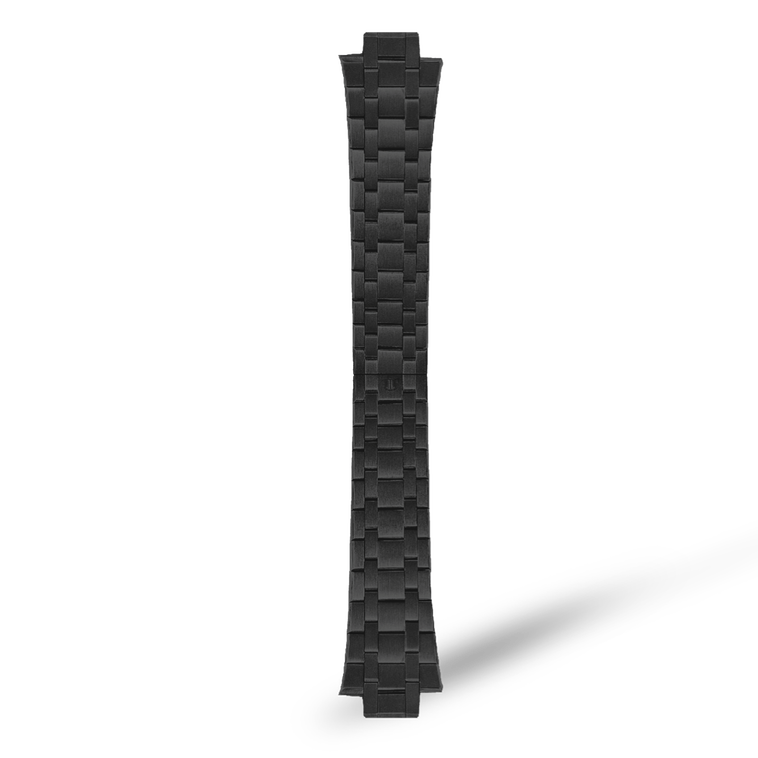 AI6118-KIT-Bracelet DLC noir, 26/21 BRACELET EN ACIER INOXYDABLE PLAQUÉ DLC NOIR