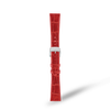 GLOSSY RED CALF LEATHER STRAP