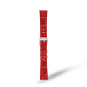 GLOSSY RED CALF LEATHER STRAP