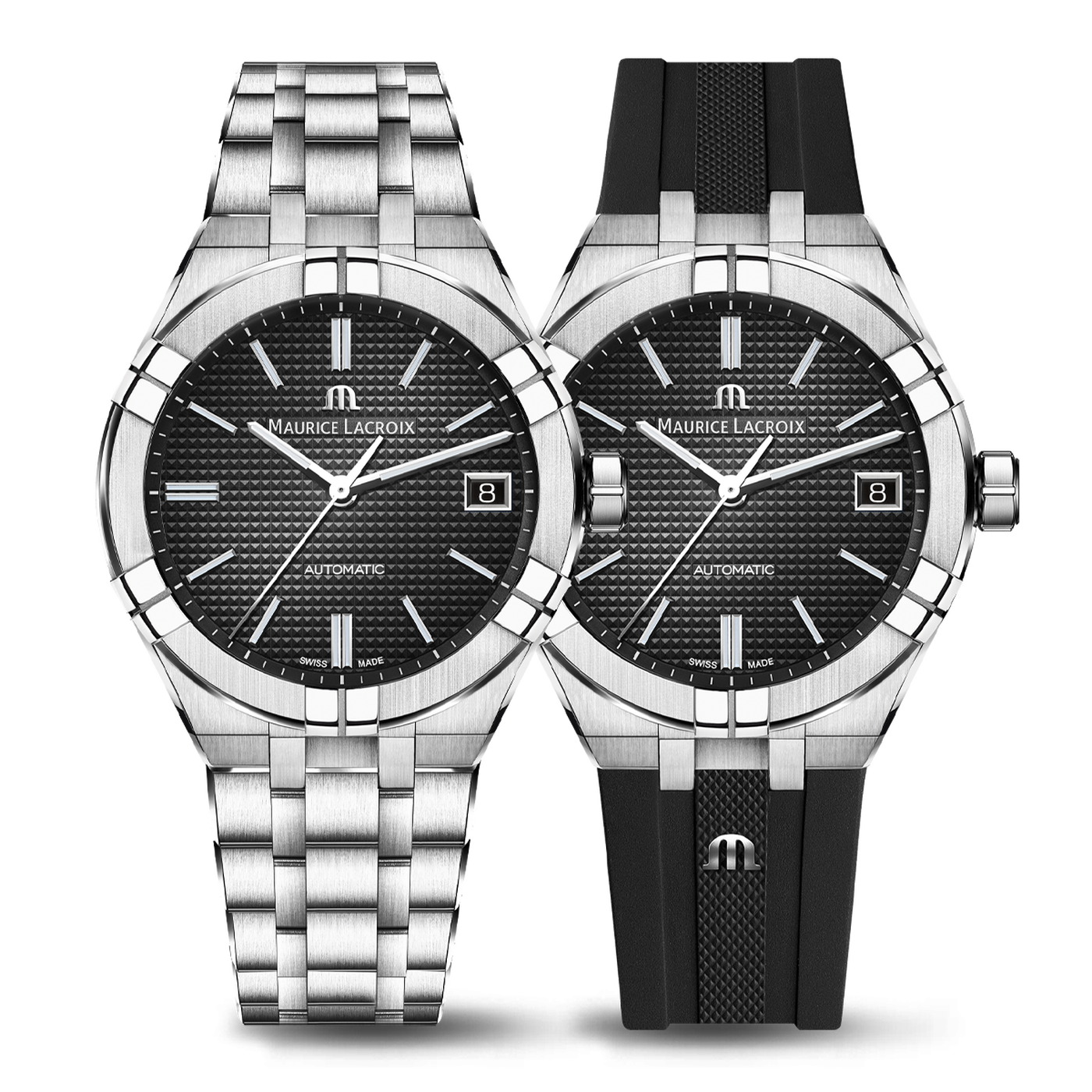 Maurice lacroix aikon automatic black store