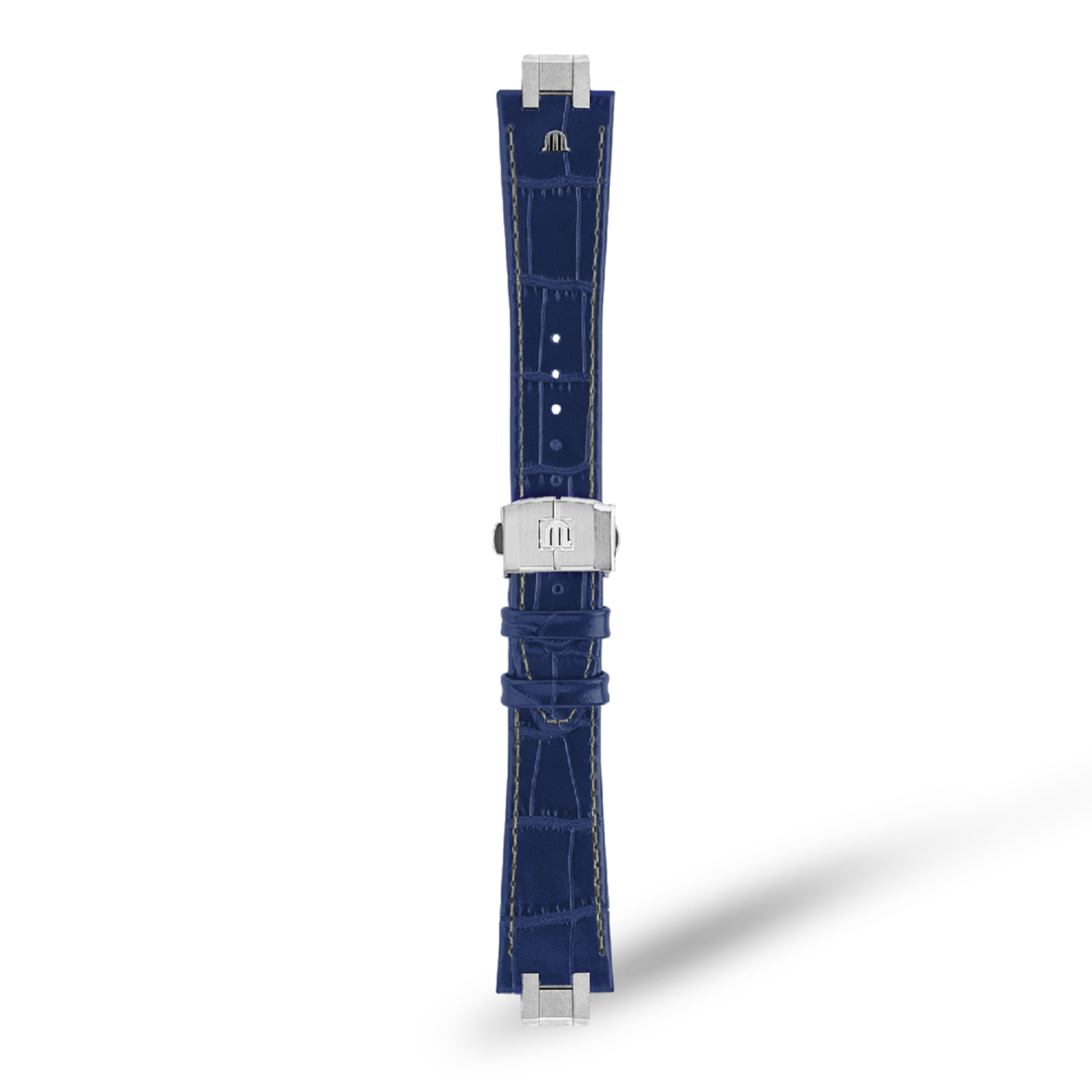 BLUE CALF LEATHER STRAP