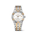 BICO SS/PVD 4N, SILVER, INDEX 4N AIKON QUARTZ DATE 40MM