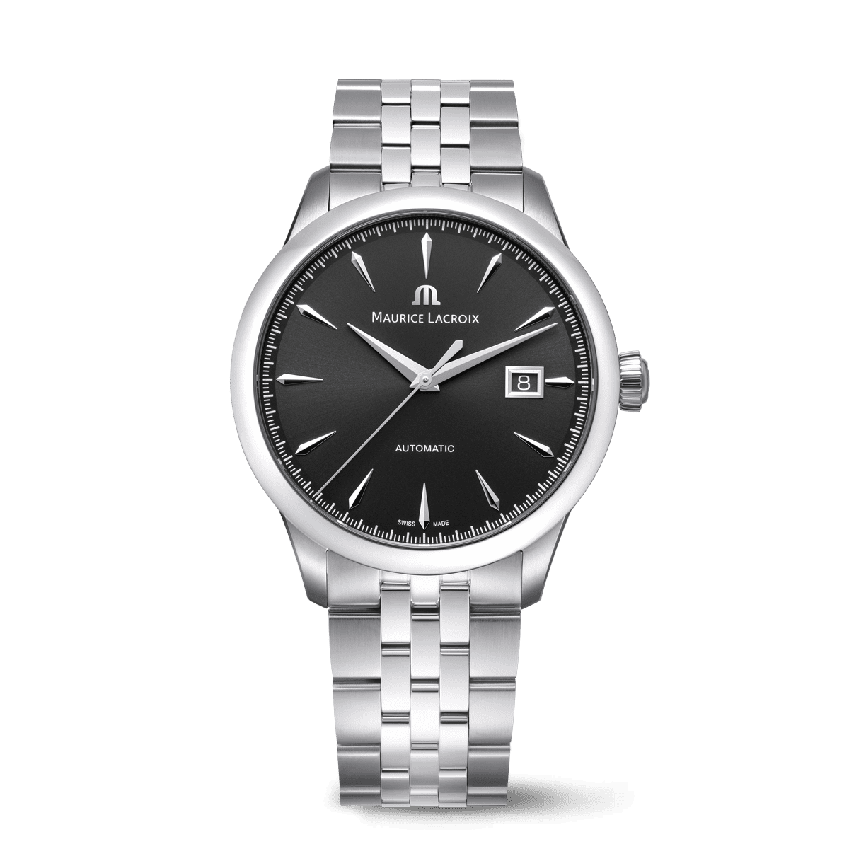 Steel, black, index rhodied 1975 AUTOMATIC 40MM
