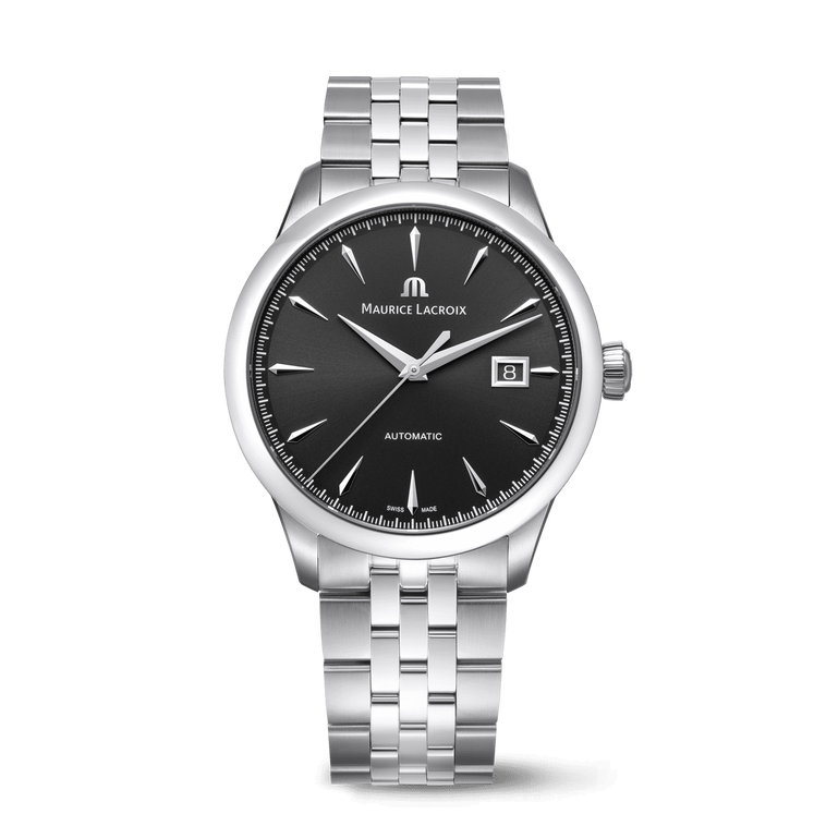 Steel, black, index rhodied 1975 AUTOMATIC 40MM