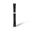 GLOSSY BLACK CALF LEATHER STRAP
