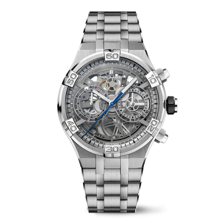Maurice lacroix chronograph skeleton shop