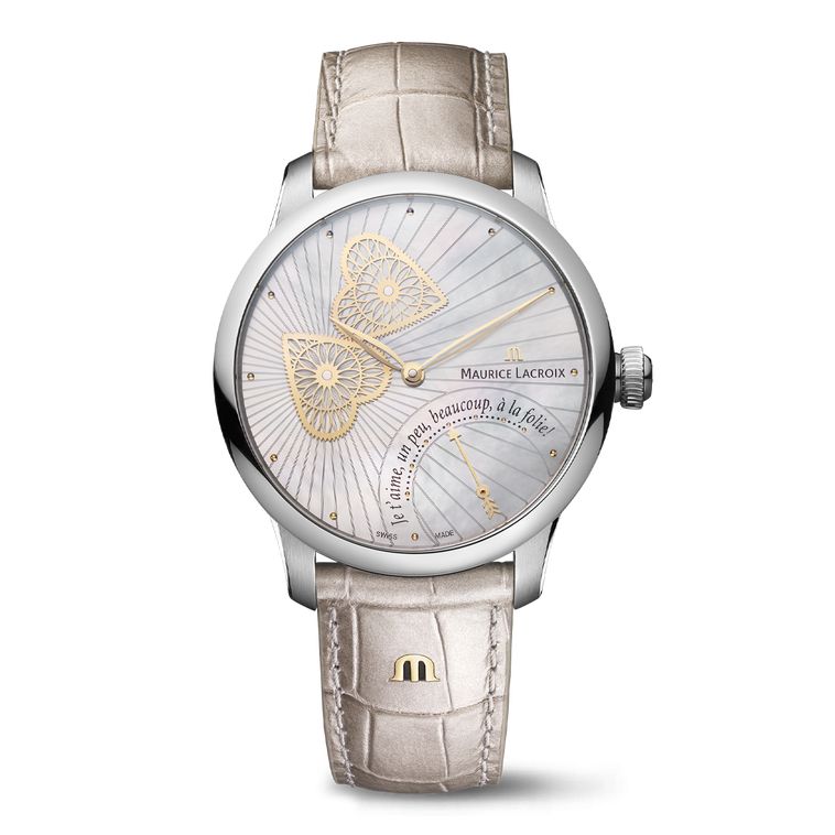 Steel, white MOP, Embrace MASTERPIECE EMBRACE