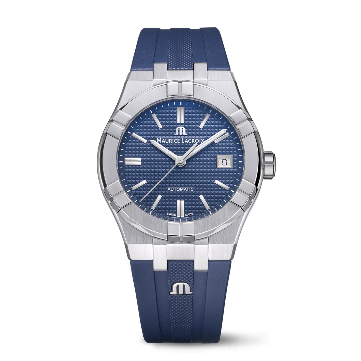 Maurice lacroix aikon 39mm blue sales