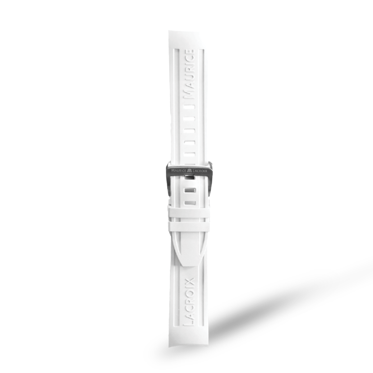 BRACELET EN CAOUTCHOUC BLANC