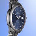 Steel, BLUE, index rhodied 1975 AUTOMATIC 40MM