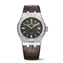 Acier, Anthracite, Clou de Paris, ind.4N AIKON AUTOMATIC DATE 39MM