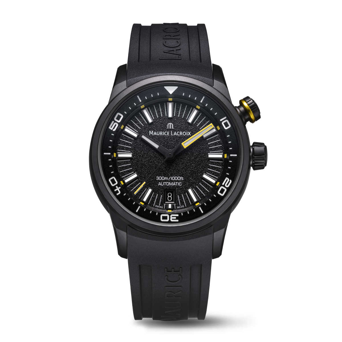 DLC BLACK,RING 2H YELLOW,BLACK,RHOD PONTOS S DIVER