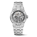 Steel, Skeleton, Index rhodied AIKON AUTOMATIC SKELETON