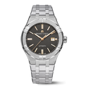 Steel, anthracite, index pink 4N AIKON AUTOMATIC DATE 42MM