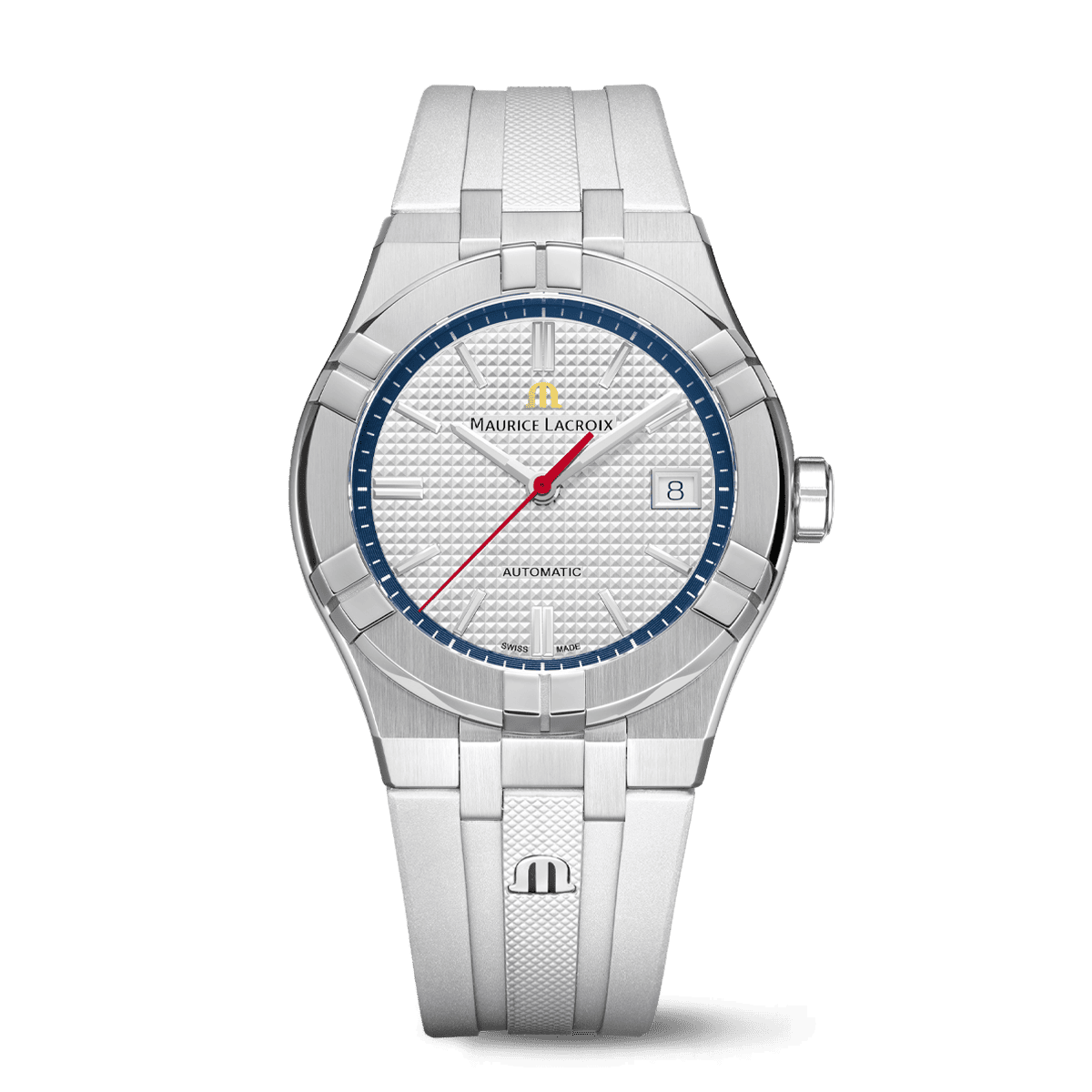 Steel, SILVER, index rhodied AIKON AUTOMATIC 39MM POND REVIEW EDITION