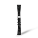 GLOSSY BLACK CALF LEATHER STRAP