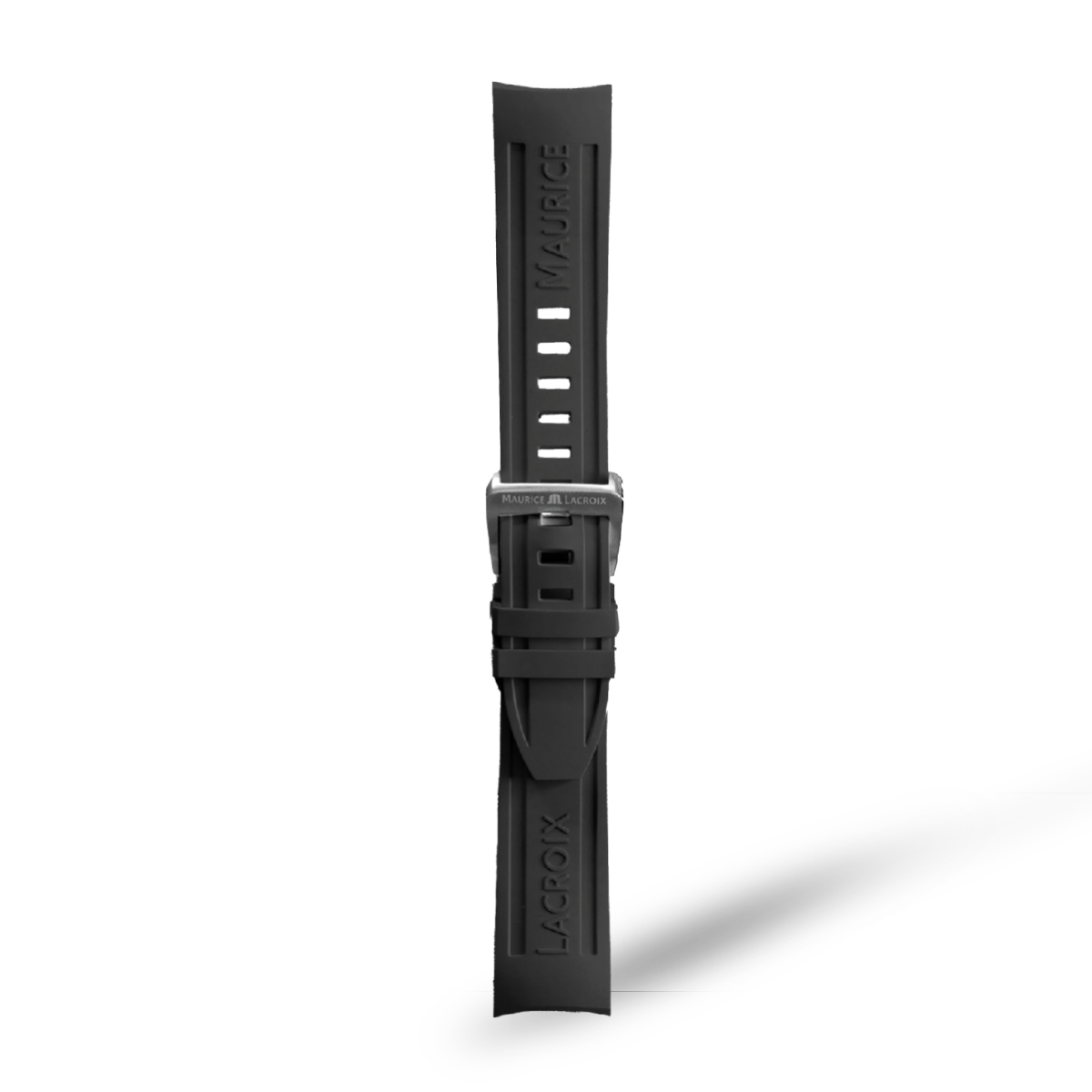 PT6248-KIT-RUBBER-black, 22/20MM BLACK RUBBER STRAP