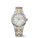 BICO SS/PVD4N, MOP white dia,ind.4N AIKON QUARTZ DATE 35MM