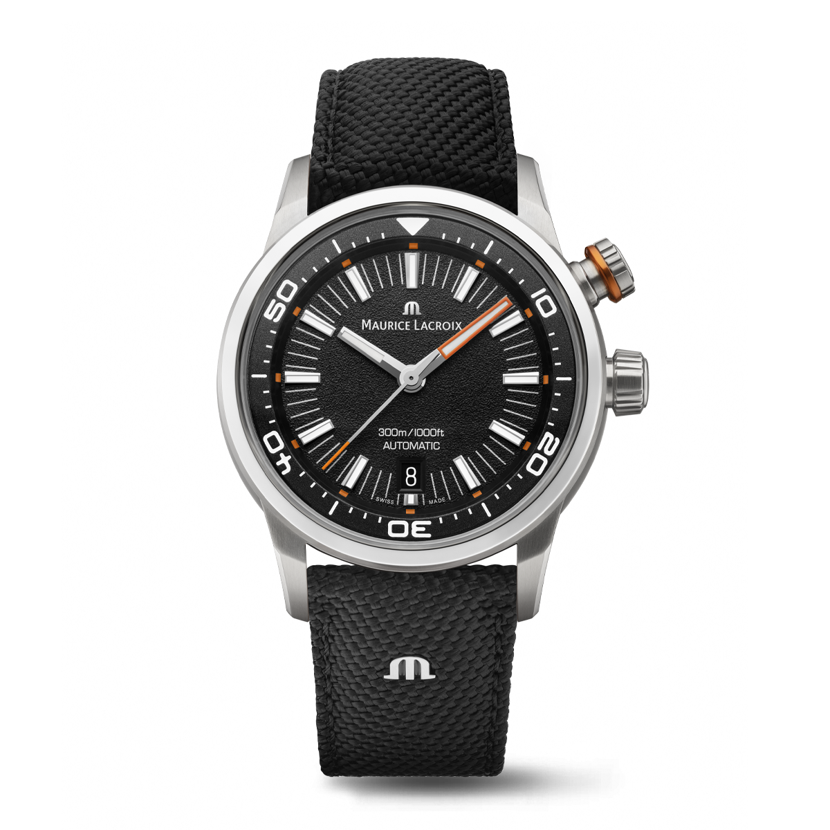 STEEL, RING 2H ORANGE, BLACK, RHOD. PONTOS S DIVER