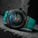AIKON AUTOMATIC SKELETON 45MM LABEL NOIR