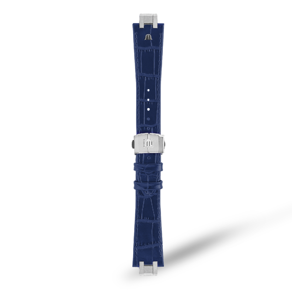 BLUE CALF LEATHER STRAP - AIKON collection - International BLUE CALF LEATHER STRAP - AIKON collection - International