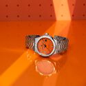 STEEL, ORANGE, INDEX BLACK, LTD 888 AIKON AUTOMATIC LIMITED SUMMER EDITION 42MM